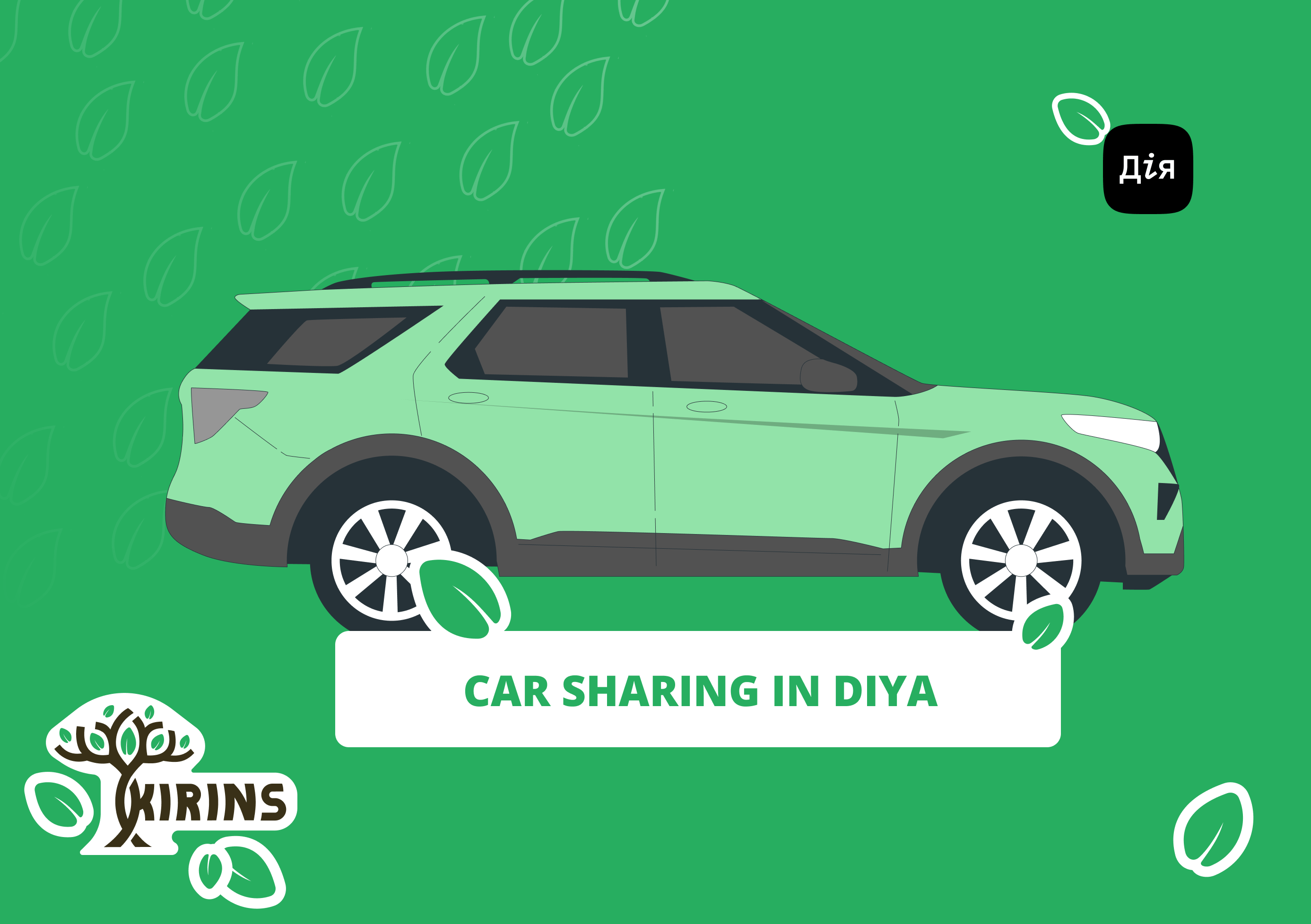 Car sharing in diia. How to give someone else the right to drive?