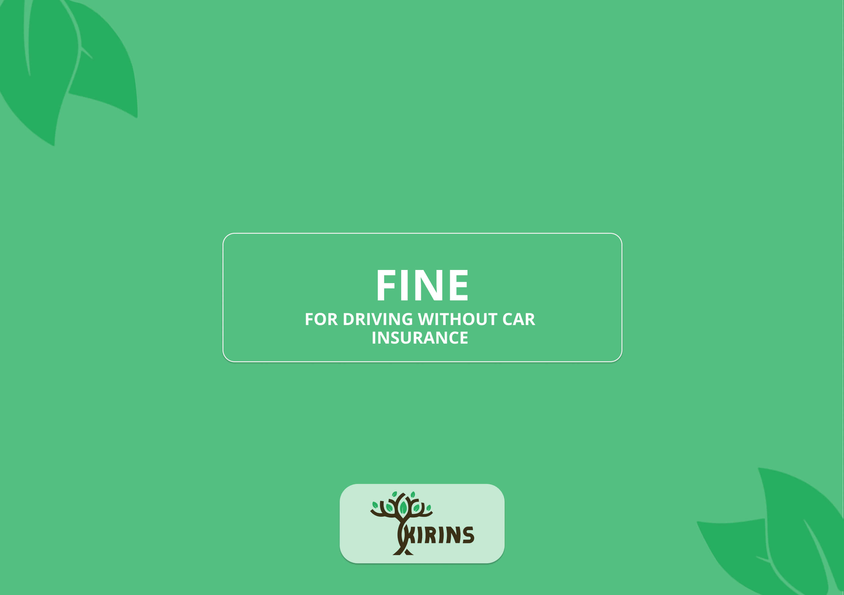 Penalty for not having auto insurance