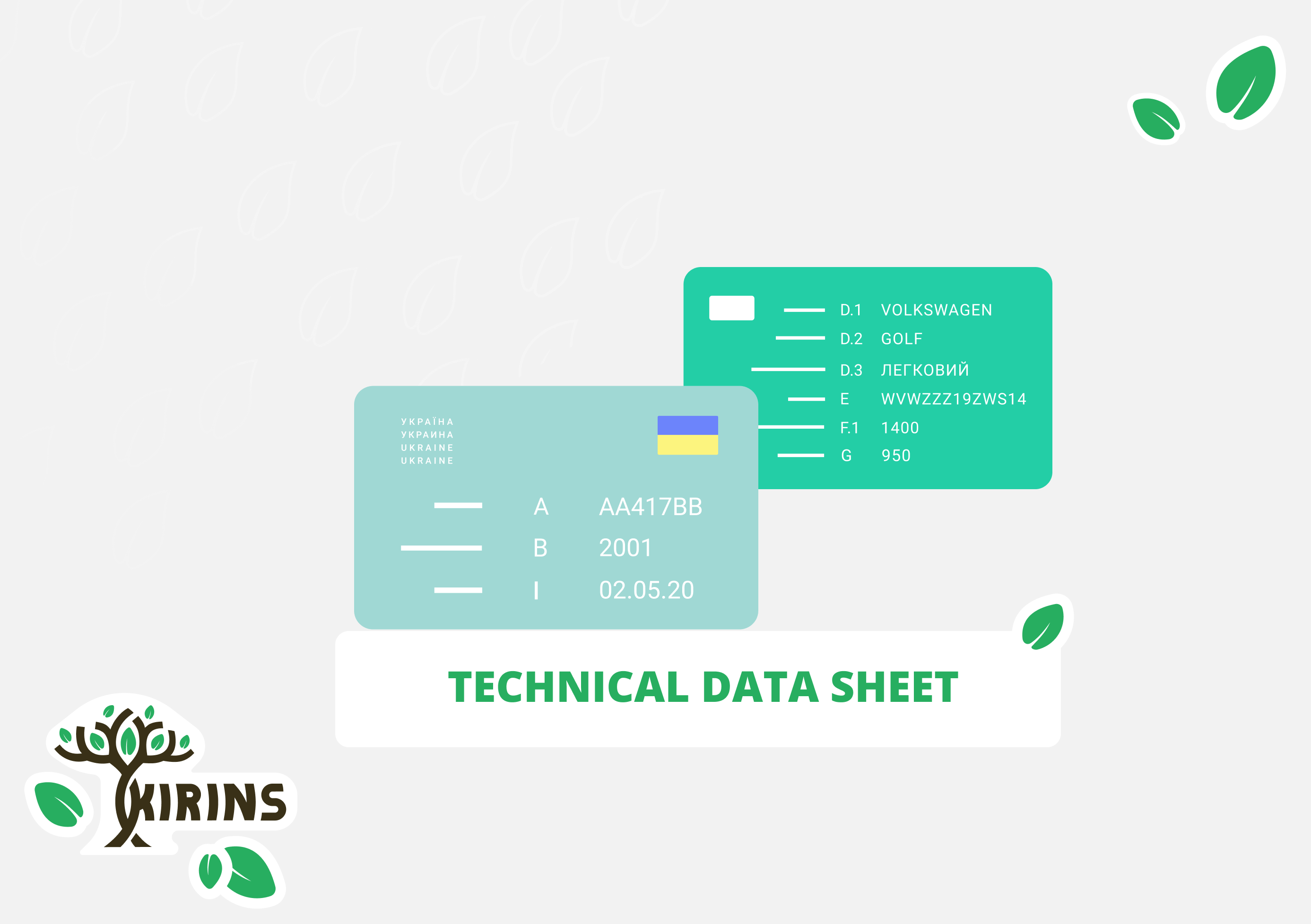 Technical passport for a car in Ukraine - decoding