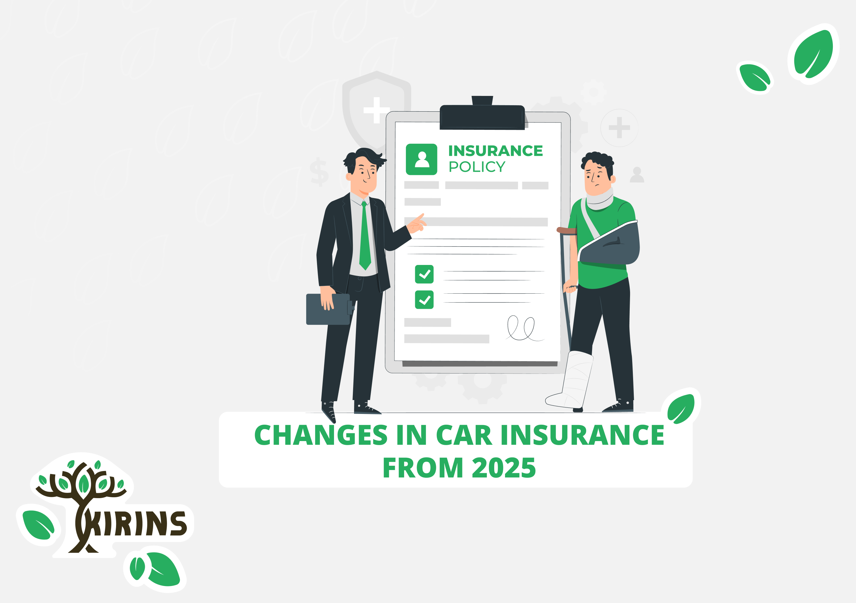 Changes in car insurance from today 2025